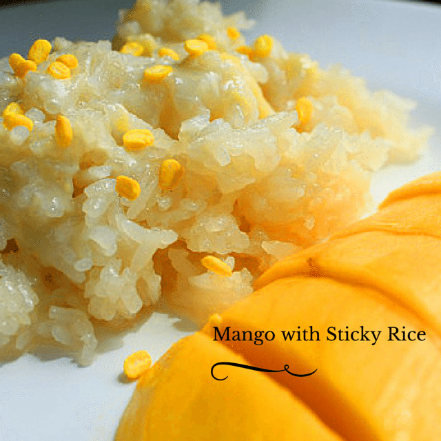 How to make Thai Mango Sticky Rice in 4 easy steps