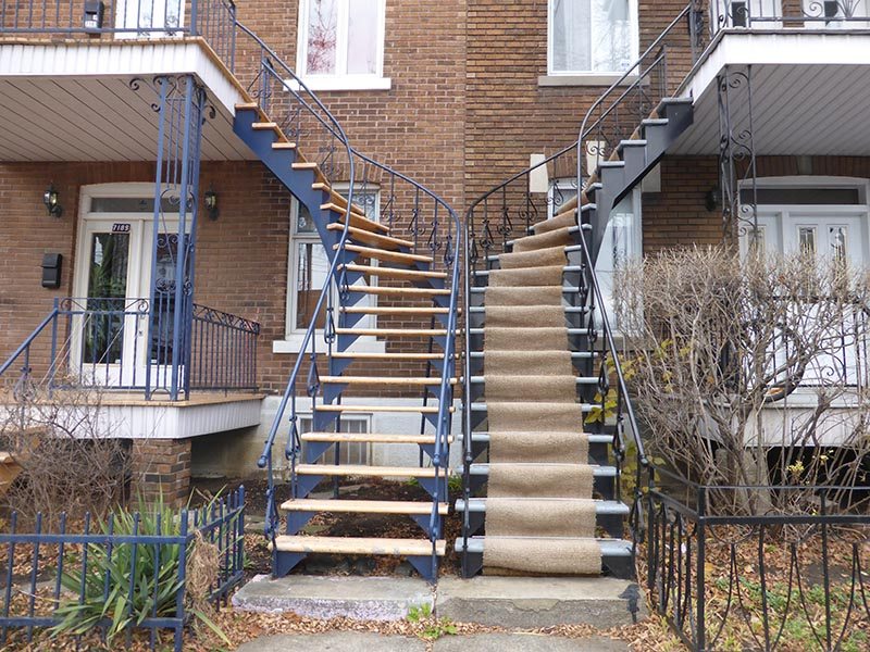 The Outdoor Staircases of Montreal, Quebec