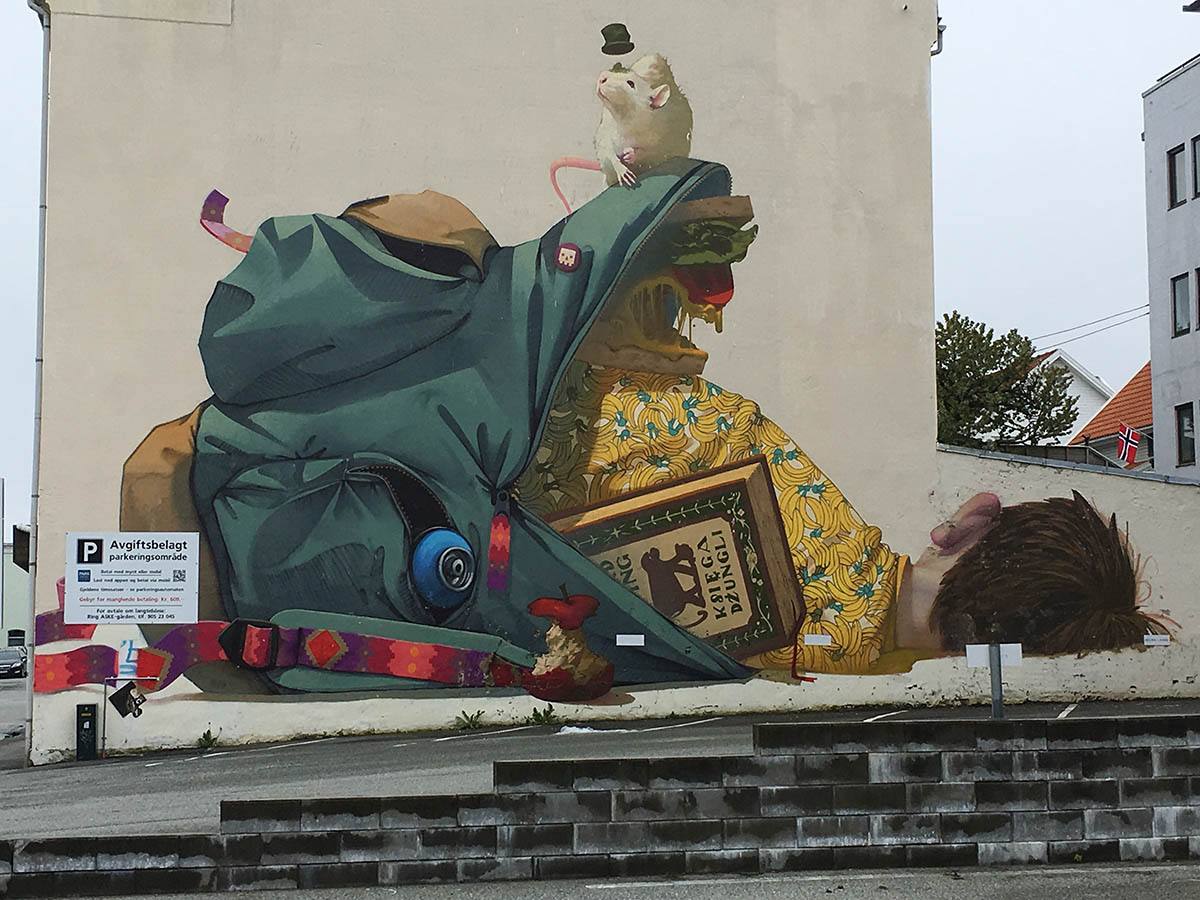 Stavanger in Norway is the city of street art