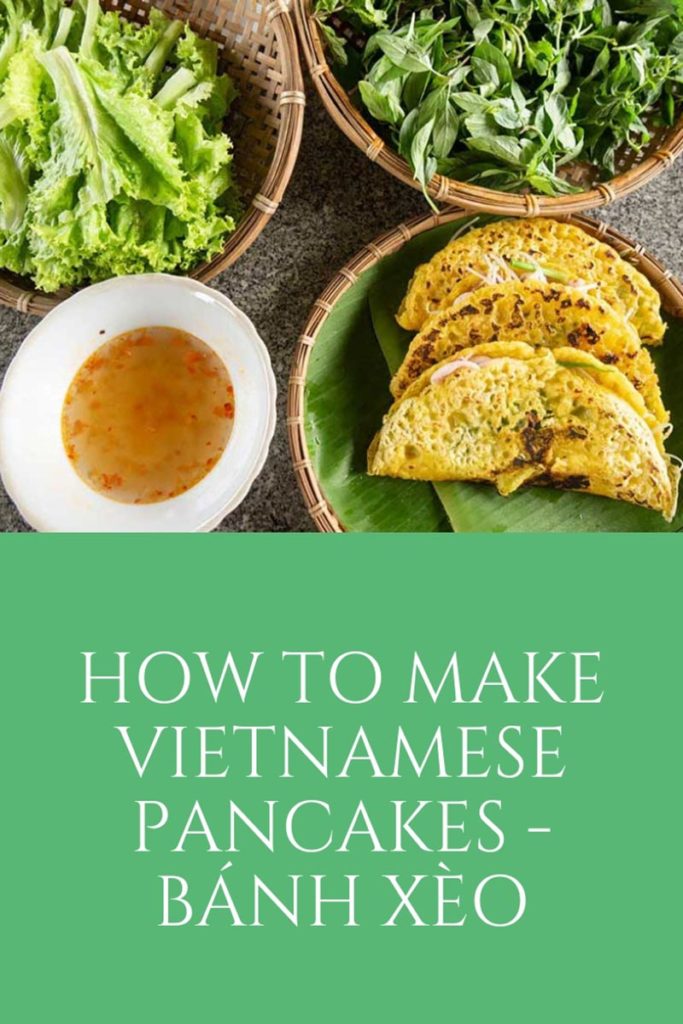 How to make Vietnamese pancakes - Bánh xèo