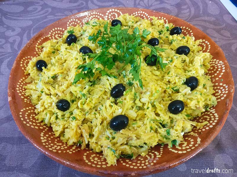 How to make Bacalhau à Brás from Portugal